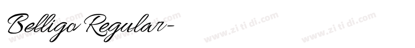 Belligo Regular字体转换 Belligo Regular字体转换